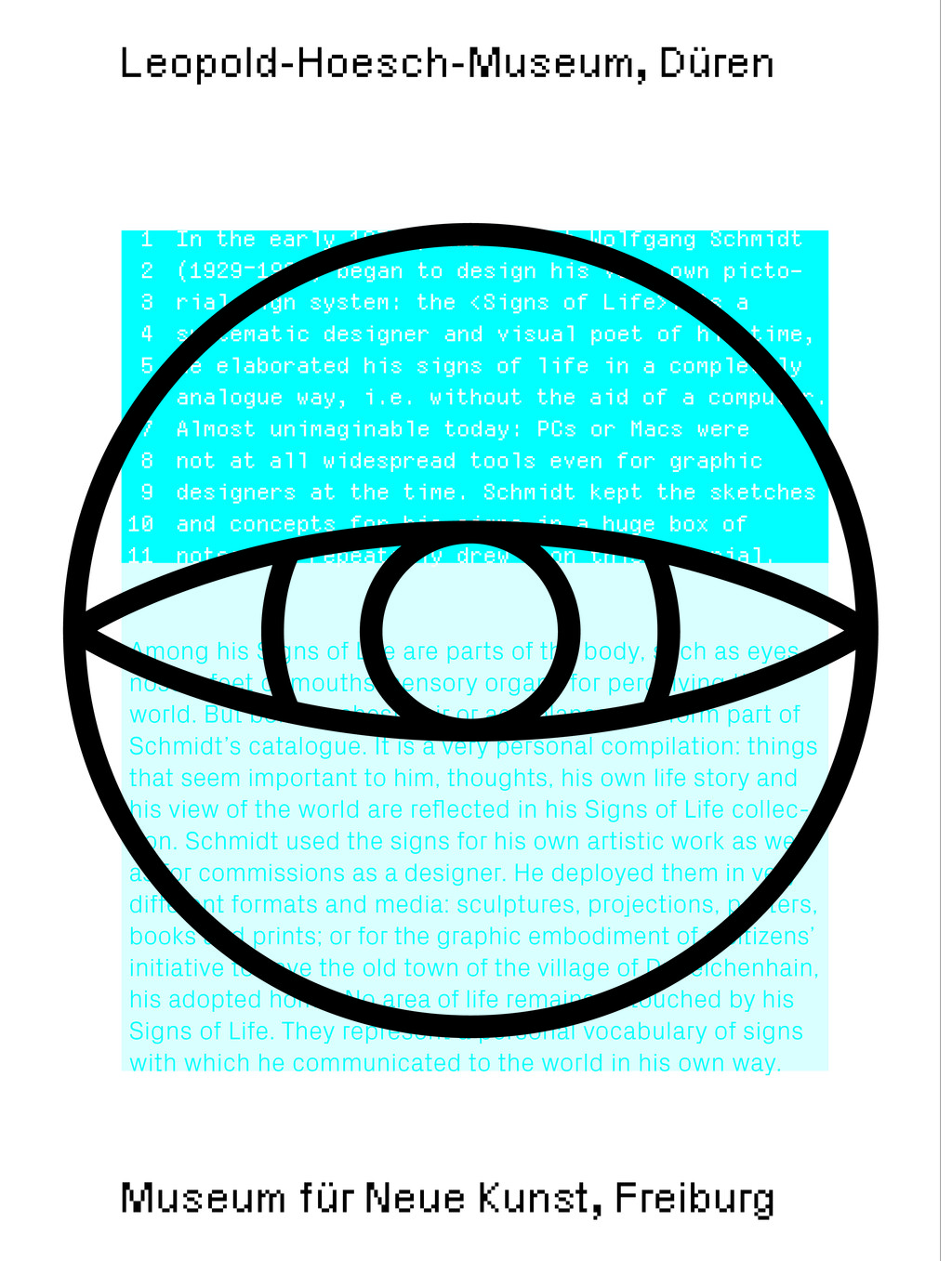 Ausstellungskatalog zu Piktogramme, Lebenszeichen, Emojis